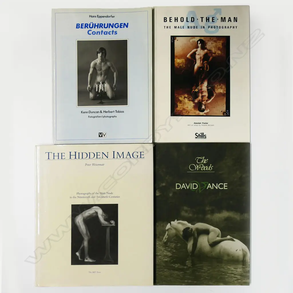 FOUR MALE NUDE PHOTOGRAPHY PUBLICATIONS Image 1++